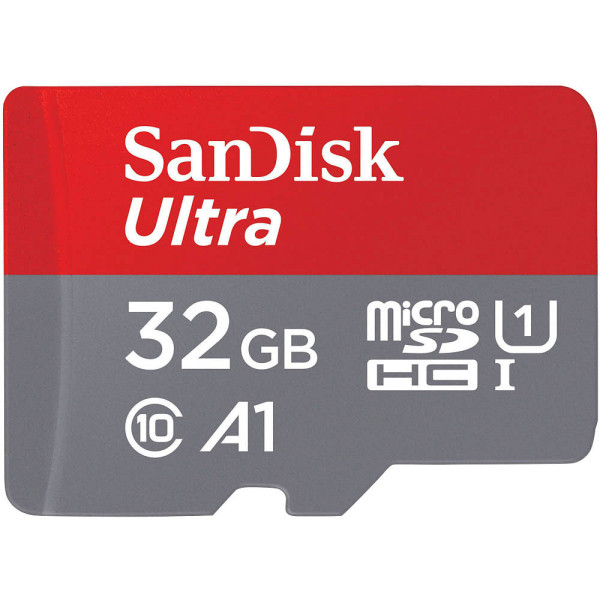 0619659184155 - Speicherkarte microSDHC Ultra SDSQUA4-032G-GN6IA Micro-SDHC mit SD-Adapter Class 10 bis 120 MB s 32 GB 0619659184155 Sandis