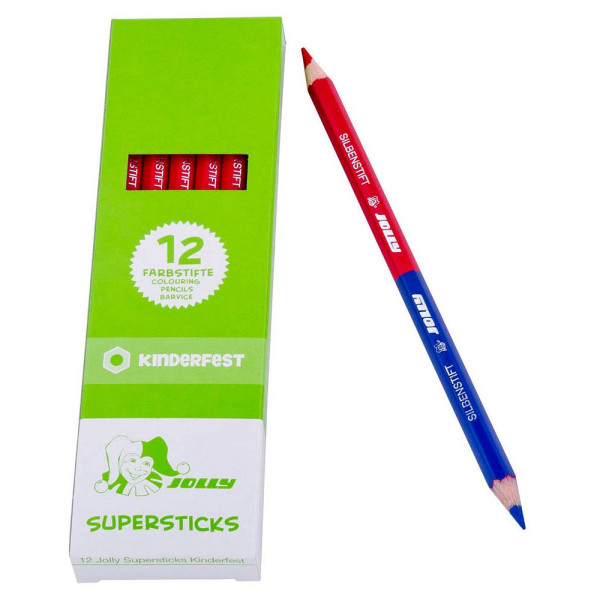 9014400263560 - SUPERSTICKS Silbenstifte mehrfarbig 9014400263560 3000-0507 12 Stück 9014400263560 - SUPERSTICKS Silbenstifte mehrfarbig 9014400263560 3000-0507 12 Stück