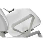 B&uuml;rostuhl-Armlehnen 8151G, lichtgrau