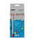 Buntstifte-Set colorplus metallic, 1235192, 12-farbig sortiert, dreikant, ergonomisch, Packung