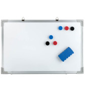 Whiteboard 10414, 60x40cm, lackiert, Aluminiumrahmen