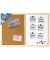 Kombitafeln 568016, Kork/Whiteboard, Holz