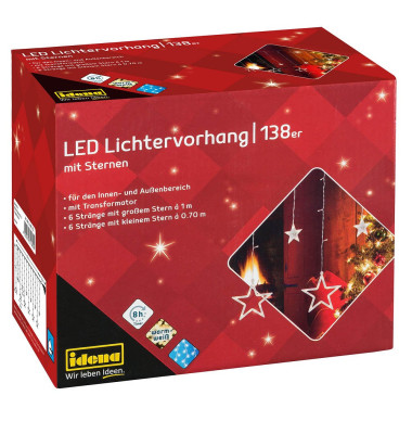 138er LED-Lichtervorhang