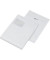 Faltentaschen Securitex 30004337, oben offen, C4, mit Fenster, 50mm-Falte, haftklebend, 130g, weiß