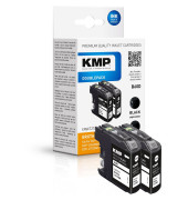 2 B60D schwarz Tintenpatronen ersetzen brother LC-123BK