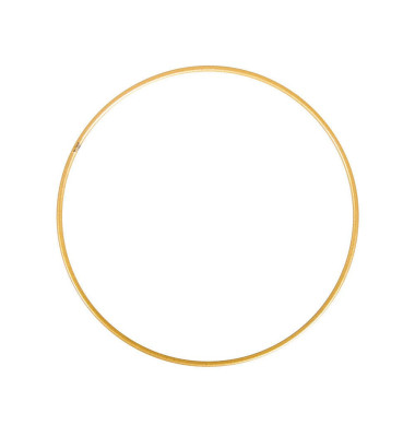 Metallring beschichtet 20,0 cm gold 1 St.