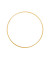Metallring beschichtet 20,0 cm gold 1 St.