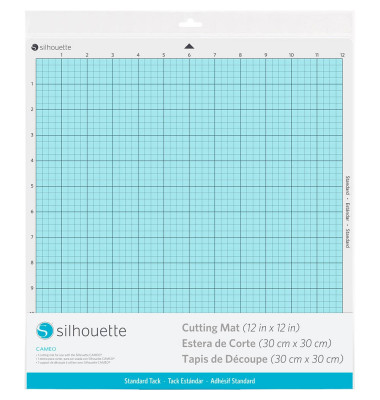 CUT-MAT-12-3T Schneidematte für Schneideplotter normal klebend 305 x 305 mm