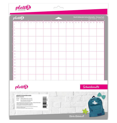 Schneidematte für Schneideplotter stark klebend 305 x 305 mm