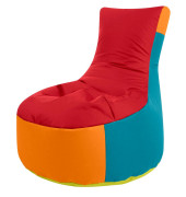 Harlekin Sitzsack bunt