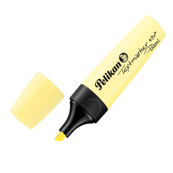 10 Stück Pelikan Textmarker 490, 817332, gelb, 2-5mm Keilspitze 4012700817334 Pelikan