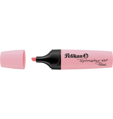 Textmarker 490, 817356, pastell-rosa, 2-5mm Keilspitze