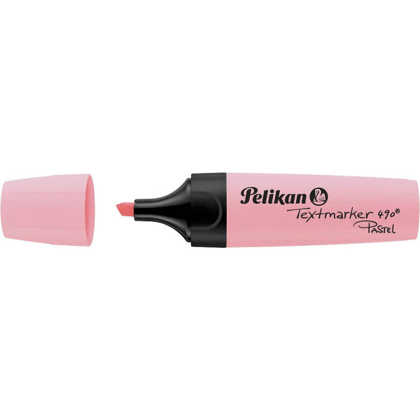 10 Stück Pelikan Textmarker 490, 817356, rosa, 2-5mm Keilspitze 4012700817358 Pelikan