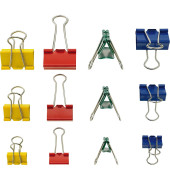 12 Foldbackklammern