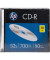 CD-Rohlinge CRE00085 CD-R, 700 MB / 80min, Slim Case 
