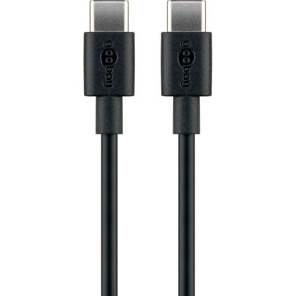 4040849512438 - GOOBAY 51243 - Sync- & Ladekabel USB-C -> USB-C 20m schwarz 4040849512438 - GOOBAY 51243 - Sync- & Ladekabel USB-C -> USB-C 20m schwarz