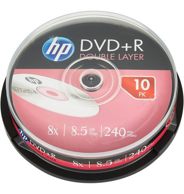 DVD-Rohlinge DRE00060 DVD+R, Double Layer, 8,5 GB, Spindel 