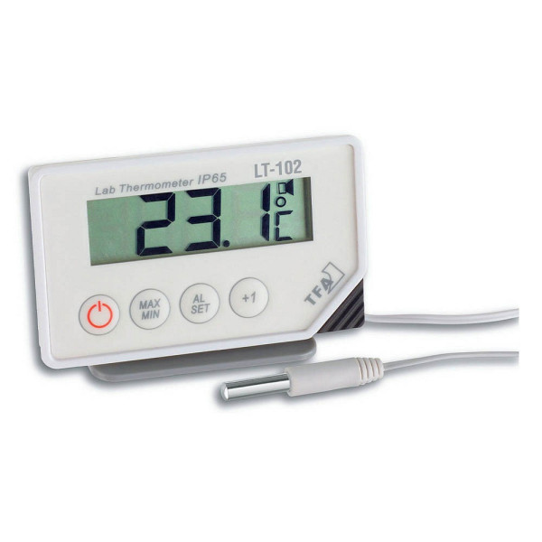 4009816016522 - Tfa Dostmann Lt-102 Profi-Digitalthermometer Mit Kabelfühler Wasserdicht Ip65l 87 X B 17 (29) X H 52 (57) Mm 4009816016522 - Tfa Dostmann Lt-102 Profi-Digitalthermometer Mit Kabelfühler Wasserdicht Ip65l 87 X B 17 (29) X H 52 (57) Mm