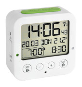 digitaler Funkwecker BINGO weiß