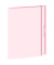 Heftbox mild rosé 46326, A4 rosa, Karton 350g