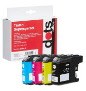 Druckerpatrone 1529,4005-DOTS kompatibel zu brother LC-223BK/C/M/Y, Multipack, schwarz, cyan, magenta, gelb