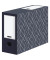 Archivbox Bankers Box Décor Serie 4482901, mitternachtsblau/weiß, innen 9,8x25,1x34,3cm, Karton