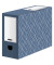 Archivbox Bankers Box Décor Serie 4483801, schieferblau/weiß, innen 9,8x25,1x34,3cm, Karton