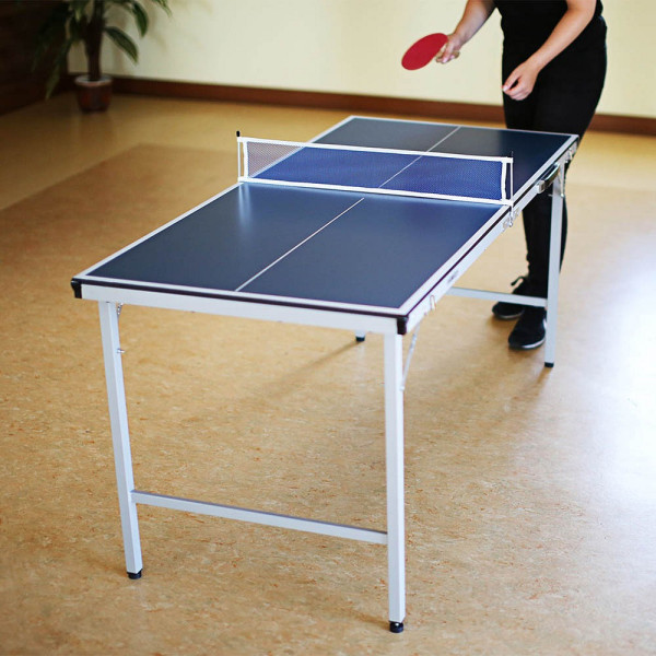 4052025191023 - Relaxdays - Klappbare Tischtennisplatte hbt 71 x 150 x 67 cm tragbarer Ping Pong Tisch Netz Bälle Schläger blau 4052025191023 - Relaxdays - Klappbare Tischtennisplatte hbt 71 x 150 x 67 cm tragbarer Ping Pong Tisch Netz Bälle Schläger blau
