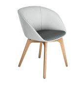 on spot cosy Schalenstuhl grau