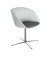 on spot cosy Besuchersessel grau