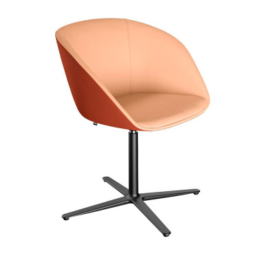 on spot cosy Besuchersessel orange