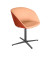 on spot cosy Besuchersessel orange