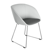 on spot cosy Schalenstuhl grau