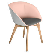 on spot cosy Schalenstuhl rosa