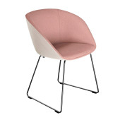 on spot cosy Schalenstuhl rosa
