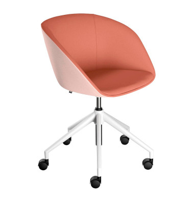 on spot cosy Besuchersessel orange