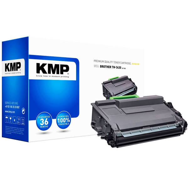 4011324374438 - Toner B-T103 12632000 (kompatibel zu brother TN-3430) schwarz ca 3000 Seiten 4011324374438 KMP