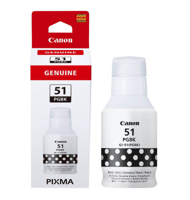 GI-51 PGBK schwarz Tintenflasche