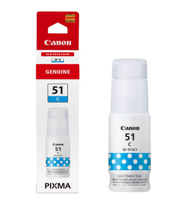 Druckerpatrone GI-51 C 4546C001 (GI-51C), cyan, ca. 7700 Seiten
