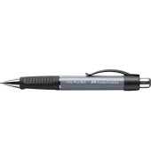 Kugelschreiber GRIP Plus Ball grau Schreibfarbe blau