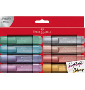 Textmarker TL 46, 154689, Etui, farbig sortiert (gold/silber/rose/rubin/blau/gr&uuml;n/rot/violett), 1-5mm Keilspitze