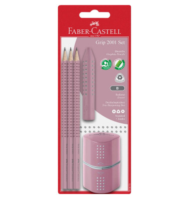 Schreibgeräteset GRIP 2001, 580073, rose shadow, B