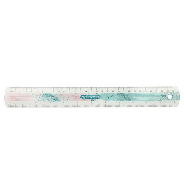 Lineal Trendsetter 30,0 cm, rosa-türkis Lineal Trendsetter 30,0 cm, rosa-türkis