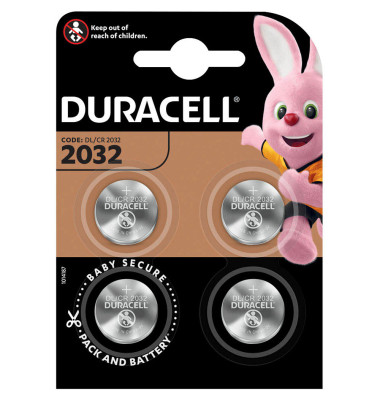 Knopfzellen, CR2032, 3 Volt