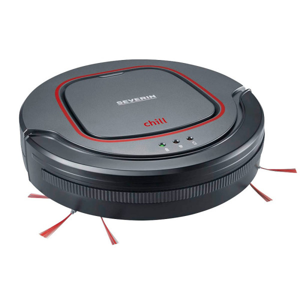 4008146016400 - SEVERIN Roboterstaubsauger RB 7025 Schwarz Platingrau Granatrot 035 L