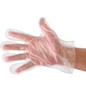 Einweghandschuhe, HPE, transparent, Größe 9 / L,