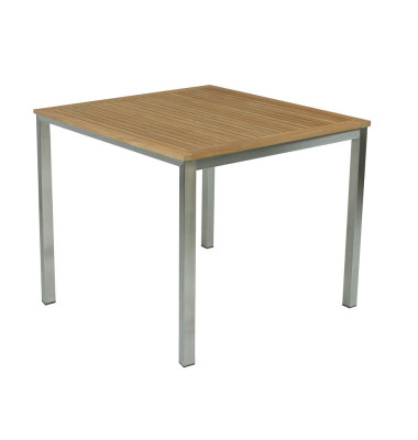Gartentisch Denver braun quadratisch Gartentisch Denver braun quadratisch