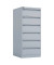 ECO Karteischrank grau/grau 6 Schubladen