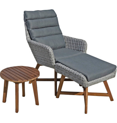Calvia Loungesessel grau Calvia Loungesessel grau