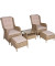 Valencia Loungegruppe braun